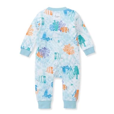 Burt's Bees Baby Boys Footless Pajamas, Sleep and Play Loose Fit, 100% Organic Cotton Soft One-piece PJs, Sizes NB to 6-9 Months - Image 2