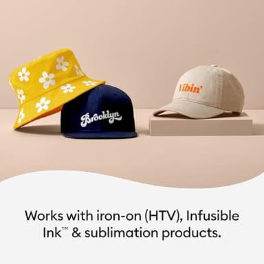 Cricut Hat Press - Smart Heat Press Machine | Bundle with 3 Hats - Image 5