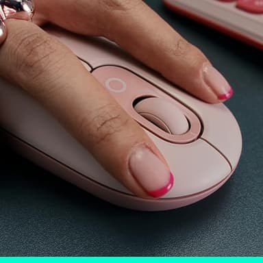 Logitech POP Mouse, Wireless Mouse with Customizable Emojis, SilentTouch Technology, Precision/Speed Scroll, Compact Design, Bluetooth, Multi-Device, OS Compatible - Graphite - Image 7