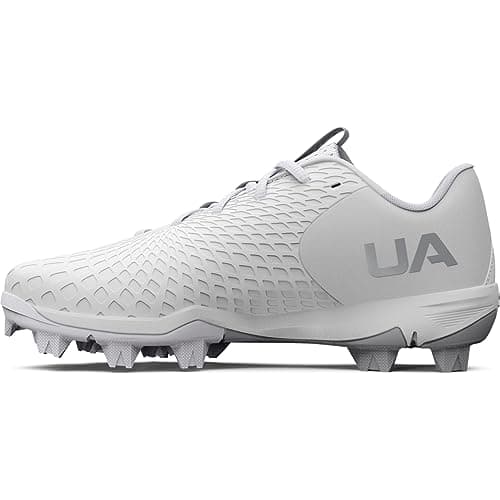 Under Armour Women's Glyde 2.0 RM, (100) White/White/Metallic Silver, 8, US - Image 1