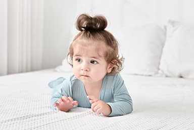 RRP Unisex Baby Footies Pajamas,Rayon Derived From Bamboo,Buttery Soft Sleep 'N Play PJs,2-Way Zipper Closure,0-18 Months (Sage/BlueGrey/Blush, 0-3 Months) - Image 5