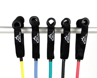 Black Mountain Products Resistance Band Set (Five Bands Included) - Image 6