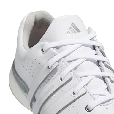 adidas Women's Tour360 24 Golf Shoes, Footwear White/Core Black/Silver Metallic, 7.5 - Image 5