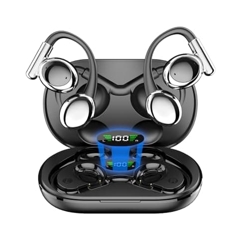 AI Translation Earbuds Real Time, 3-in-1 Translator Earbuds 144 Languages, Audifonos Traductores Inglés Español, Bluetooth 5.4 Wireless Open Ear Spanish Translation Earphones for Travel and Business