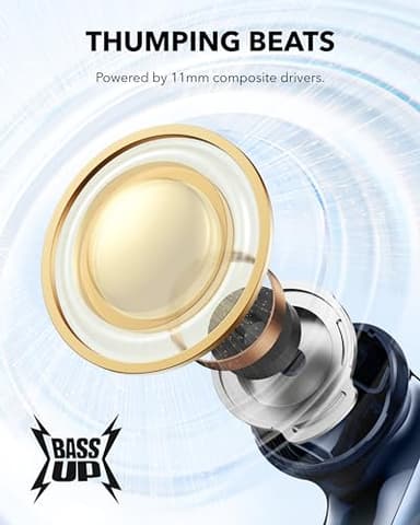 Soundcore P40i by Anker, Noise Cancelling Wireless Earbuds, Adaptive Noise Cancelling to Environments, Heavy Bass, 60H Playtime, 2-in-1 Case and Phone Stand, IPX5, Wireless Charging, Bluetooth 5.3 - Image 5