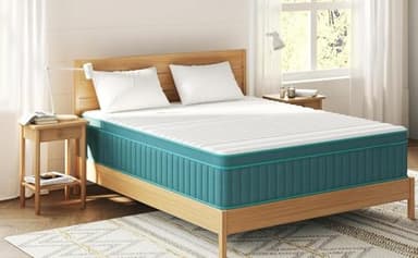 Swbvs Firm Full Mattress, 14 inch Cooling-Gel Memory Foam and Pocket Spring Hybrid Mattress,Firm Feel,Full Size Mattress in a Box, CertiPUR-US Certified - Image 4