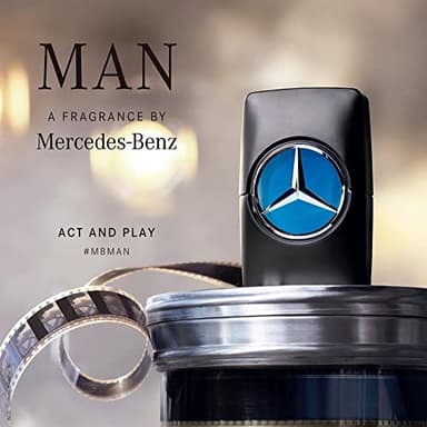 Mercedes-Benz Man - Elegant Fragrance With Sensual, Floral, Woody Notes - Mesmerize The Senses With Original Luxury Men’s Eau De Toilette Spray - Endless Day Through Night Scent Payoff - 3.4 Oz - Image 3
