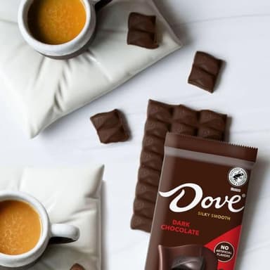 DOVE Dark Chocolate Bars, 3.30-Ounce Bar (Pack of 12) - Image 7