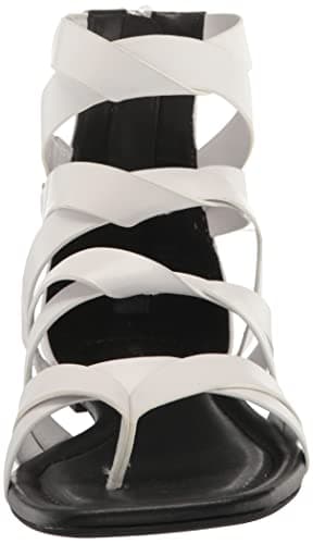 Aerosoles Women's Harper Flat Sandal, White Leather, 11 - Image 2