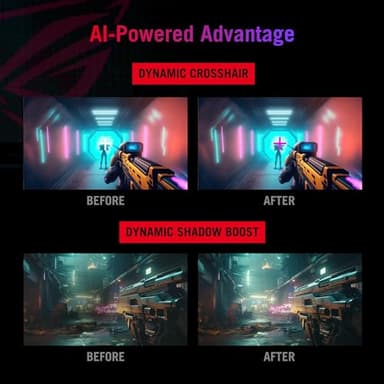 ASUS ROG Strix 27” QHD (2560x1440) HDR400 USB-C Gaming Monitor (XG27ACS), 180Hz,1ms, Fast IPS, 133% sRGB, Extreme Low Motion Blur Sync, G-Sync Compatible, DisplayWidget, Tripod Socket, 3 Year Warranty - Image 6