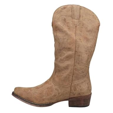 ROPER womens Riley Western Boot, Tan, 8.5 US - Image 1