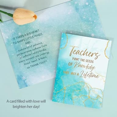 Teacher Appreciation Gifts, Best Teacher Tote Bags for Women, Unique Ideas from Students - Funny Thank You Basket Box Back to School Gifts - Image 9