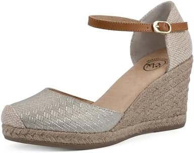 WHITE MOUNTAIN Women's Mamba Espadrille Wedge Sandal - Image 3