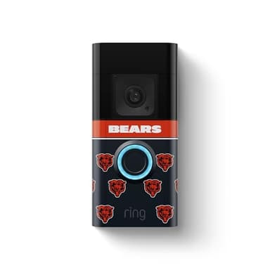All-New Official NFL Faceplate for Ring Doorbells - Video Doorbell 3, Video Doorbell 3 Plus, Video Doorbell 4, Battery Doorbell Plus, and Battery Doorbell Pro | Chicago Bears - Image 2