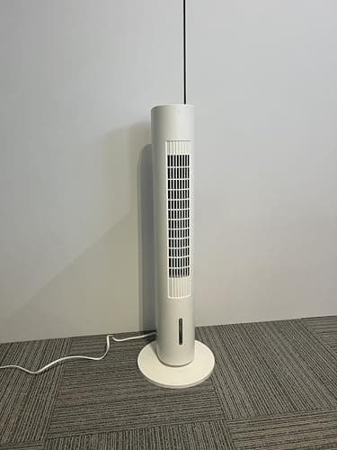 MYICY Evaporative Air Cooler, 35" Windowless Air Conditioner Portable, 3 Speeds, 1.2L Water Tank, 3 Ice Packs, 20ft Remote, 7H Timer, No Hose No Window Needed,70° Oscillating Portable AC Unit for Room