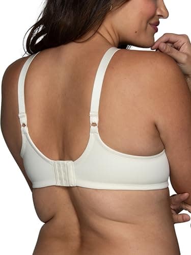 Vanity Fair womens Full Figure Beauty Back Smoothing (36c-42h) Bra, Underwire - Ivory, 36D US - Image 3
