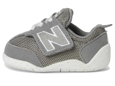 New Balance Baby New-b First V1 Sneaker, Harbor Gray/White, 3 X-Wide US Unisex Infant - Image 4