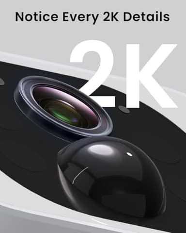 ANRAN 2K Cameras for Home Security Outside, Solar Security Cameras Wireless Outdoor, Battery Powered WiFi Surveillance with Human Detection, Color Night Vision, Spotlight, Works with Alexa (4 Pack) - Image 3