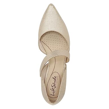 LifeStride Womens Suki Pumps Platino Gold 10 W - Image 9