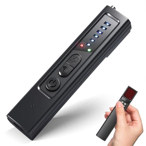 Mgmcm GPS Tracker Detector, Portable Camera Detectors for Car Indoor Home Hotel Travel Office, 5 Levels Sensitivity - Image 1