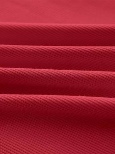 ANRABESS Womens Sleeveless High Neck Tank Tops Fashion Summer Casual Basic Slim Fit Ribbed Racerback Top Shirt Clothes Red-M - Image 4