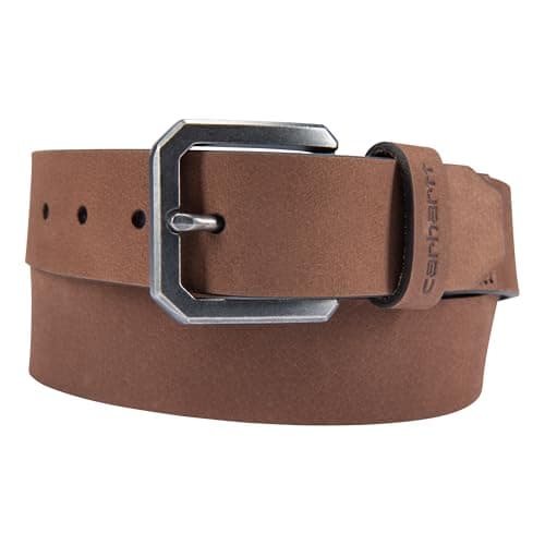 Carhartt Men's Saddle Leather Belt, Brown, 40 - Image 1