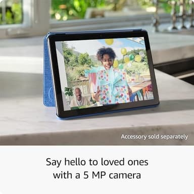 Amazon Fire HD 10 tablet, built for relaxation, 10.1" vibrant Full HD screen, octa-core processor, 3 GB RAM, 32 GB, Black - Image 8