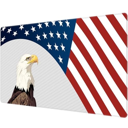 JIALONG Large Gaming Mouse Pad, XXL Desk Mat, Durable Extended Mousepad with Stitched Edges, Non-Slip Base Keyboard Mat for Gamer, Office and Home - 35.4x15.7 Inches - Image 1