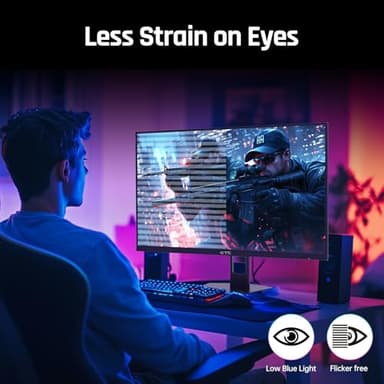 KTC 27'' 280Hz 240Hz Gaming Monitor 1ms GTG 350nits Fast VA 1080P Tilt 126% sRGB Adaptive Sync 4000:1 Contrast Ratio HDR DisplayPort 1.4/HDMI 2.0 VESA - Image 7