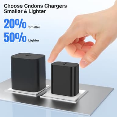 45W USB-C Charger for Samsung Charger Super Fast Charging, Type C Charging Block &6FT USBC Android Phone Cable Cord 2Pack for Galaxy S25 Ultra/S25 S24 S23 S22 S21 S20 S10 Ultra/Plus,Galaxy Tab S9 S8 - Image 5