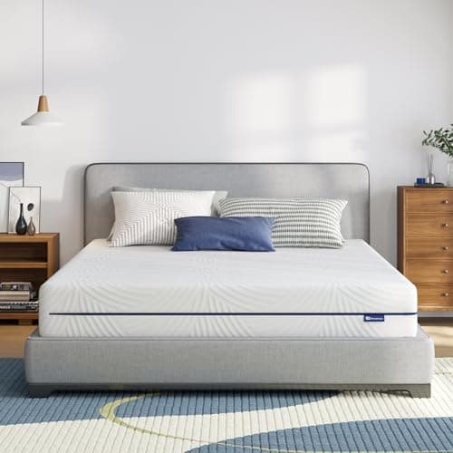 Avenco King Mattress, 12 Inch Gel Memory Foam Mattress King Size, Mattress in a Box for Fresh Sleep and Pressure Relief, Medium Firm Mattress with Motion Isolation, CertiPUR-US Certified - Image 1