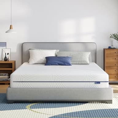 Avenco King Mattress, 12 Inch Gel Memory Foam Mattress King Size, Mattress in a Box for Fresh Sleep and Pressure Relief, Medium Firm Mattress with Motion Isolation, CertiPUR-US Certified - Image 1