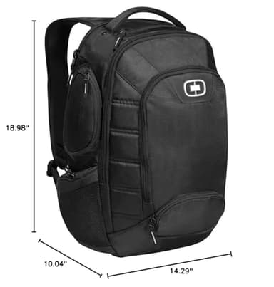 OGIO 2014 Bandit Pack, Black, 10.04 x 14.29 x 18.98 inches - Image 2