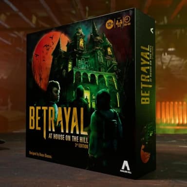 Avalon Hill Hasbro Gaming Betrayal at The House on The Hill 3rd Edition Cooperative Board Game,Ages 12 and Up,3-6 Players,50 Chilling Scenarios - Image 10