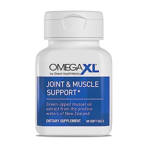 OmegaXL Joint Support Supplement, for Relief - Natural Muscle Support, Green Lipped Mussel Oil, Soft Gel Pills, Drug-Free, 60 Count - Image 1