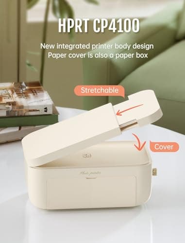 HPRT Photo Printer 4x6,+20 Sheets&1ribbon,Wi-Fi Wireless Instant Picture Printer for iPhone, Android, Smartphone, Thermal Dye-Sublimation, AR Video Printing,Portable Photo Printers for Home Use - Image 6