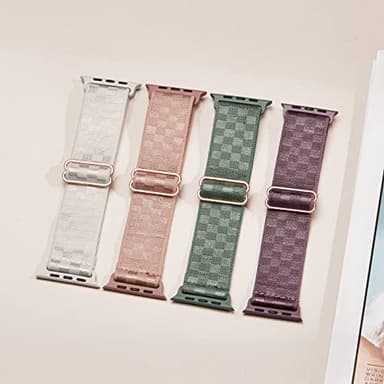 Stretchy Nylon Solo Loop Bands Compatible with Apple Watch Band 38mm 40mm 41mm 42mm 44mm 45mm 46mm 49mm, Sport Elastic Wristbands Women Men Straps for iWatch Series 11 10 9 8 7 6 5 4 3 Ultra/SE 3 2 1 - Image 4