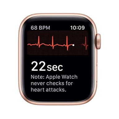 Apple Watch Series 5 (GPS, 40MM) - Gold Aluminum Case with Pink Sand Sport Band (Renewed) - Image 5
