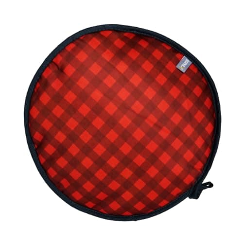 Sophix Tortilla Warmer Pouch - 12-Inch Large Size - This Thermal Insulated Fabric Holder Keeps Tortillas, Naan Bread, and Pizza Rolls Warm for up to One Hour (Buffalo Plaid Pattern) - Image 1