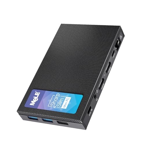MeLE Mini PC, Upgraded Quieter 4C N150 (Turbo 3.6GHz), 32GB DDR4 RAM 512GB Storage, Desktop Mini Computer Full Functional USB-C, 4K Triple Display on Home, Office, Education, Astrophotography - Image 1