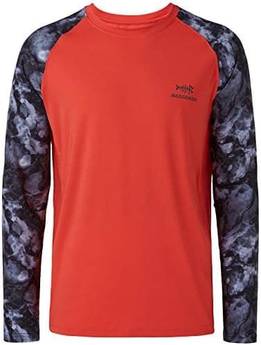 BASSDASH UPF 50 Fishing Tee for Men Camo Long Sleeve Shirt Quick Dry Sweatshirts - Image 3