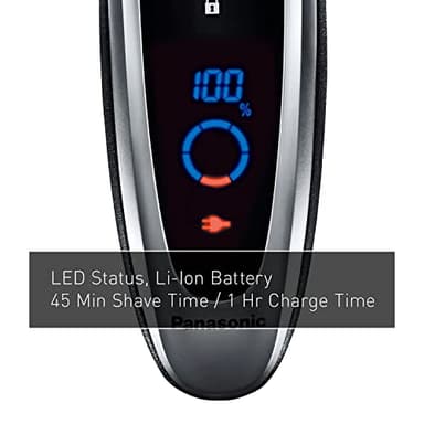 Panasonic ARC5 Electric Razor for Men with Pop-Up Trimmer, Wet/Dry 5-Blade Electric Shaver with Intelligent Shave Sensor and Multi-Flex Pivoting Head – ES-LV65-S (Silver) - Image 5