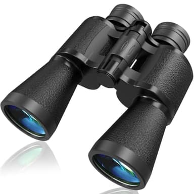 15x50 High-Powered Binoculars for Adults – Compact Waterproof Binoculars for Bird Watching - Waterproof Ideal for Bird Watching, Hunting, Concerts, Travel, Camping & Outdoor Activities