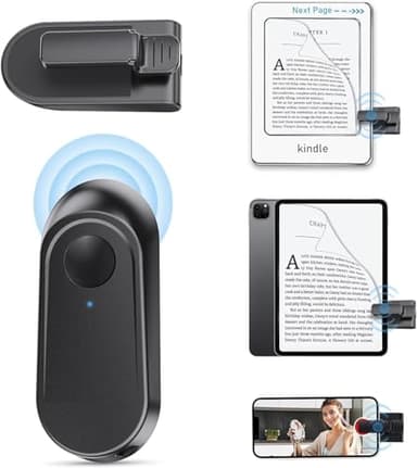 Remote Control Page Turner for Kindle Paperwhite.Kindle Clicker Page Turner for Kindle Oasis Kobo Device.Ebook Readers & Accessories - Image 1