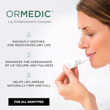 IMAGE Skincare, ORMEDIC pH Balancing Lip Enhancement Complex, with Avocado Oil & Vitamin E for Deep Hydration, Clear, 0.25 fl oz - Image 2