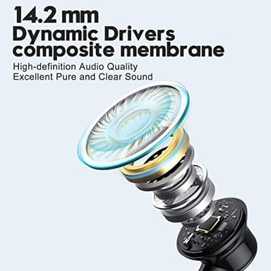 USB C Headphones for Samsung Galaxy S24 S23 Ultra S22 S21 FE S20 A54 A53 USB C Earphones with Mic Volume Control Wired Earbuds USB Type C Headphones for iPhone 16 15 Pro Max Plus iPad Pro Pixel 8 7 6a - Image 3