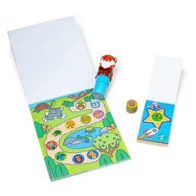 Melissa & Doug Sticker Wow!™ Fox Bundle: 24-Page Activity Book, Refillable Sticker Stamper, Mini Pad, 500 Stickers, Arts and Crafts for Kids Ages 3+ - Image 4