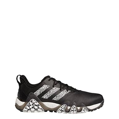 adidas Men's CodeChaos 22 Spikeless Golf Shoes, Core Black/Footwear White/Grey Five, 11.5 - Image 2