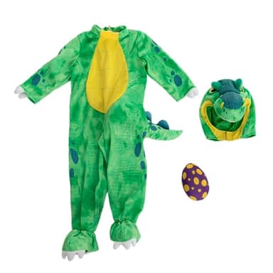 Spooktacular Creations Halloween Dinosaur Costume Kids, T-Rex Costume Outfit with Egg for Toddler Child Dress Up Party - Image 7