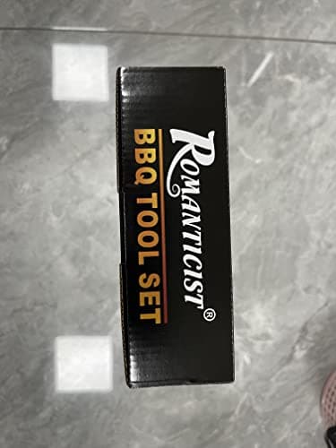 ROMANTICIST 28pcs BBQ Accessories Set with Thermometer - The Very Best Grill Gift on Birthday Wedding - Heavy Duty Stainless Steel Grill Set in Case for Outdoor Cooking Camping Grilling Smoking - Image 12